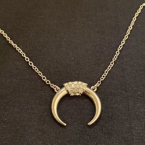 Banana Republic necklace NWT moon